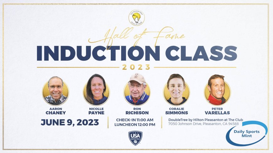 Three Olympic Medalists Heads USA Water Polo Hall of Fame 2023 Class