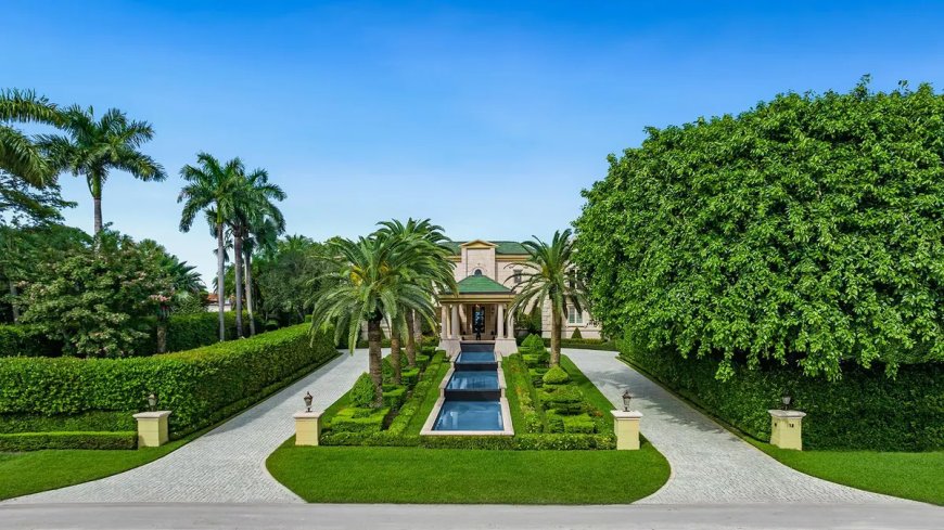 This $85 Million Florida Mansion in America's Most Expensive Neighborhood is Next Door to Tom Brady and Ivanka Trump