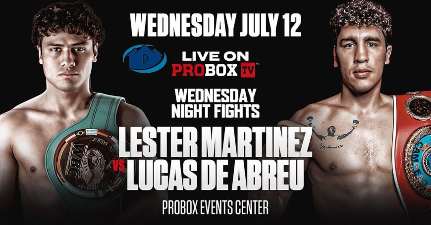 Martinez vs De Abreu: Live Updates and Results, 8 pm ET