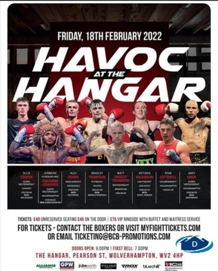 Bradley Goldsmith vs Egidijus Zukas: Live Havoc At The Hangar Updates and Results, 1:00 pm ET