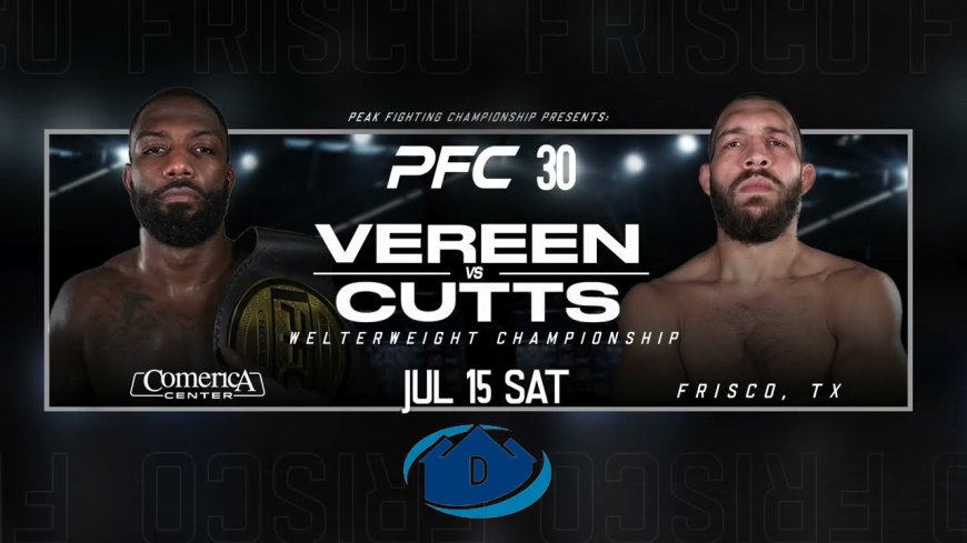 Kris Vereen vs Evan Cutts: Live Peak Fighting Updates and Results, 5:00 PM ET